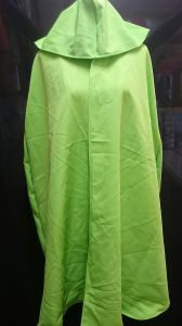 Adult Female Costumes to Hire - Cape - Lime Green